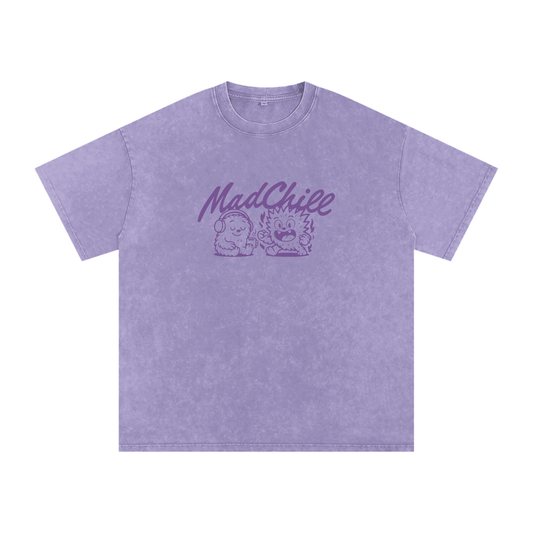 Acid Wash Oversize T-Shirt - 250 GSM