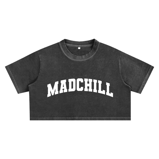 varsity fill crop top
