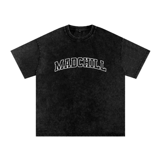 acid wash varsity tee