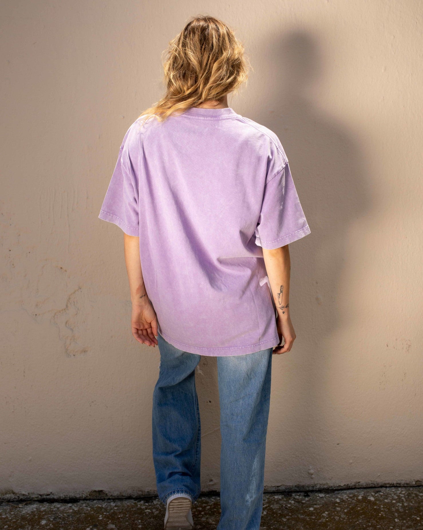 トップス s.f.c super big flat tee purple xxl SUPER BIG FLAT LS TEE | S.F.C(エスエフシー / ストライプフォー